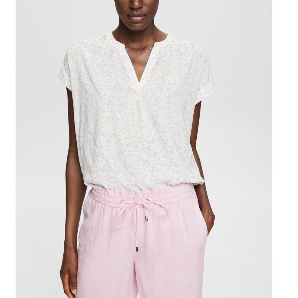 ESPRIT LENZING™ ECOVERO™ Patterned Blouse
